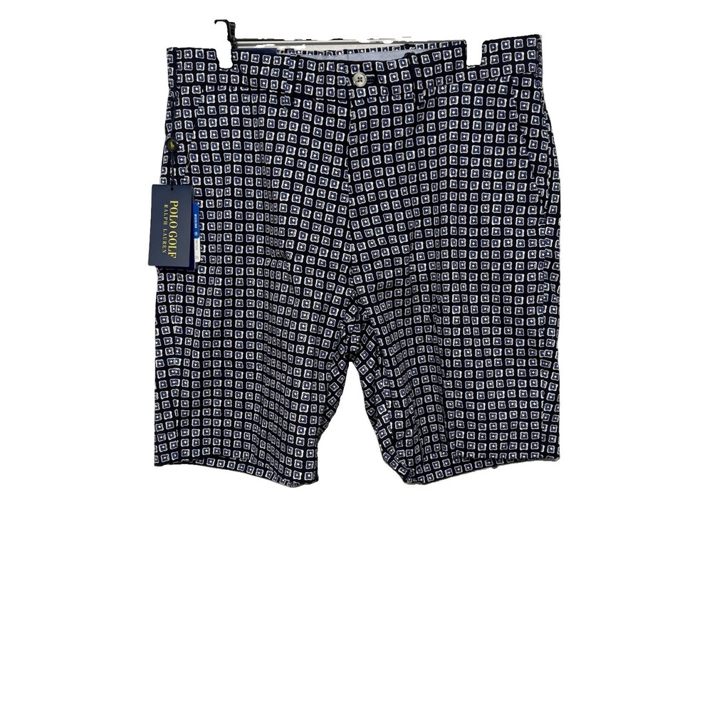 Ralph Lauren RLX Geometric Shorts Classic Fit 9" Inseam Men's Size 31 Wicking